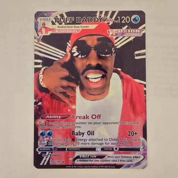 P Diddy Pokemon Card - Puff Daddy - Picture 4 of 10